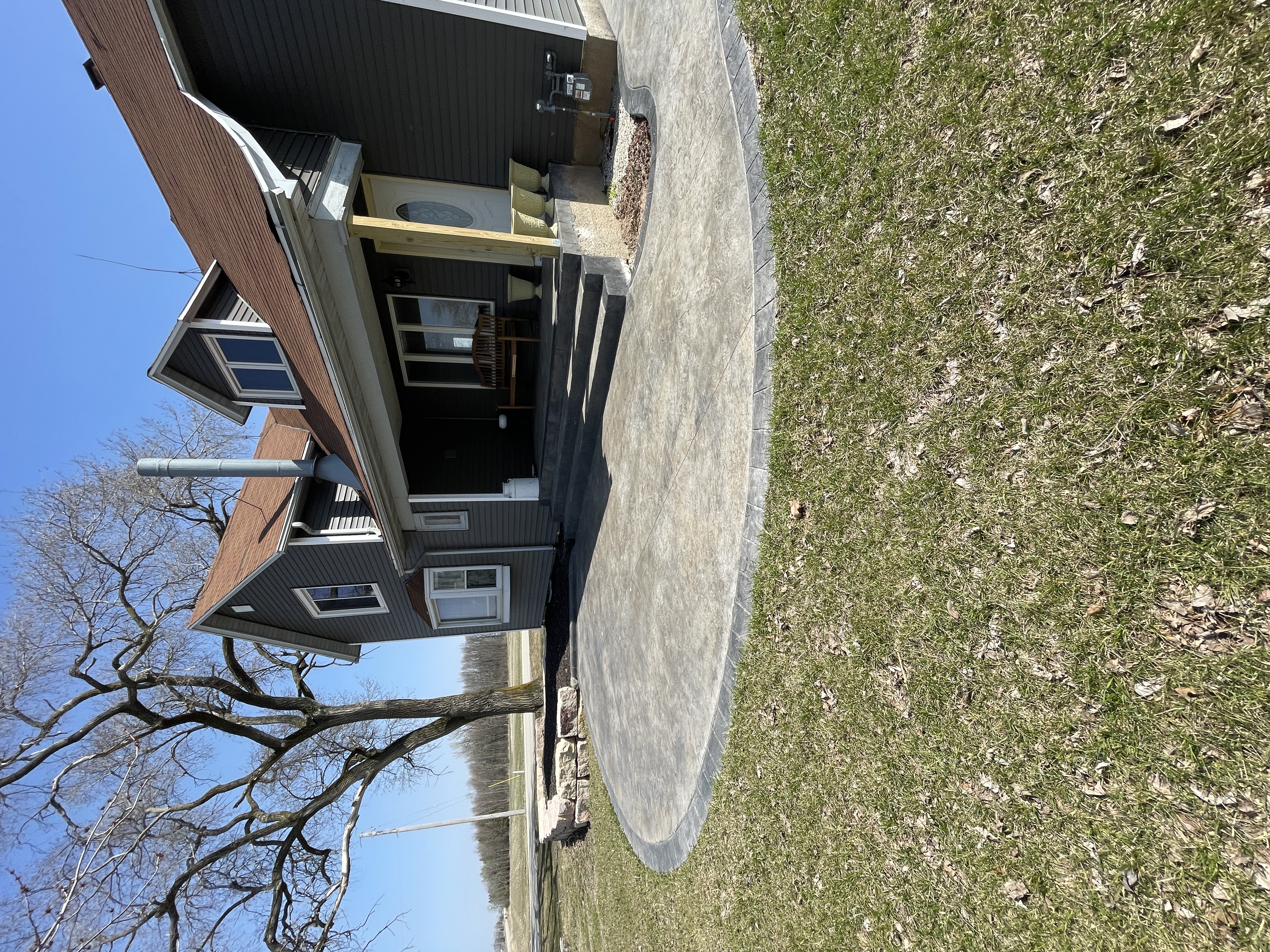 Stamped Colored Patio